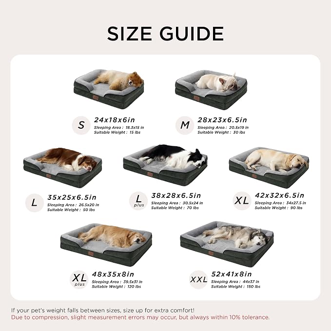Bedsure Orthopedic Dog Beds Large Sized Dog - Image 7