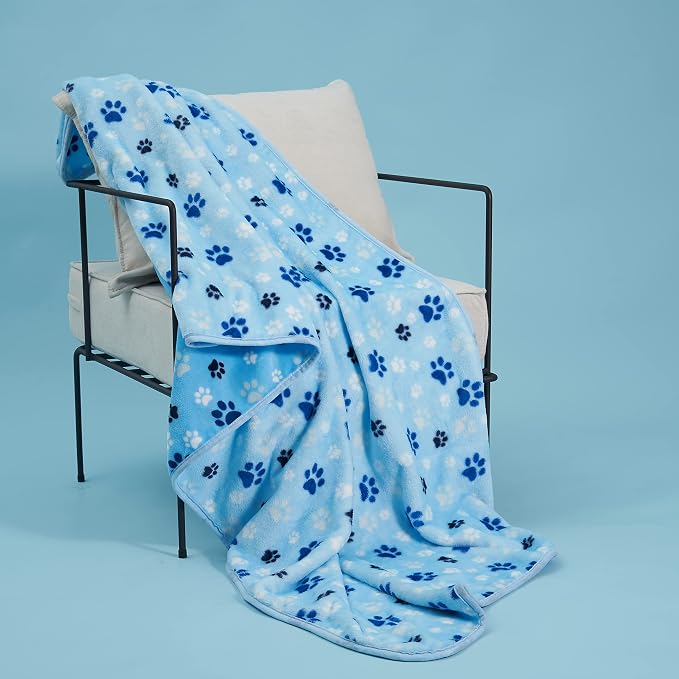 Allisandro Luxurious Dog Blanket, Extra Softness 350 GSM Flannel Fleece Pet - Image 2