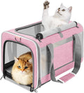 Cat Carrier 20lbs Top Open/Soft Sided Small Pet Dog Travel Carrying by GAPZER
