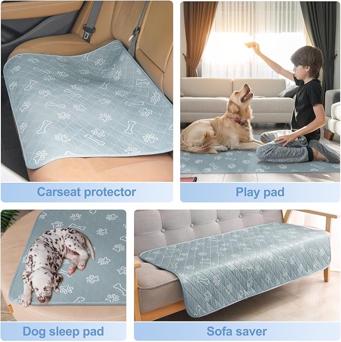 BEAUTYZOO Upgraded Dog Self Cooling Mat Ice Silk Chill Pads - Image 8