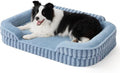 LE SURE Cute L-Plus Dog Beds, Orthopedic Waterproof Large Pet Bed by Lesure