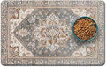 Dog Food Mats for Floors, Absorbent and Quick-Drying Pet Cat Food Mat, by QXWREL
