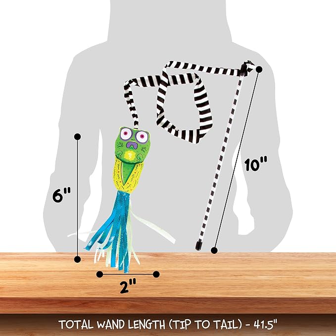 FatCat Tadpole Cat Wand Stuffed - Image 3