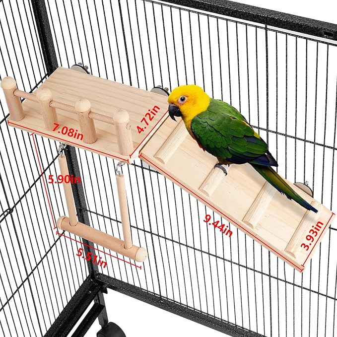 Bird Perches Platform Swing - Image 7