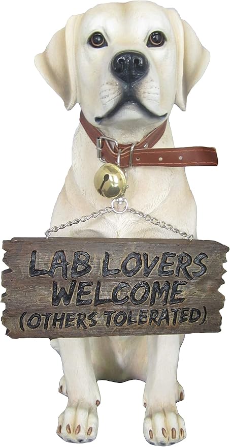 DWK-HD37476 - Labrador Retriever 14 Inch Puppy Dog - Fantastic Detail Hand by DWK