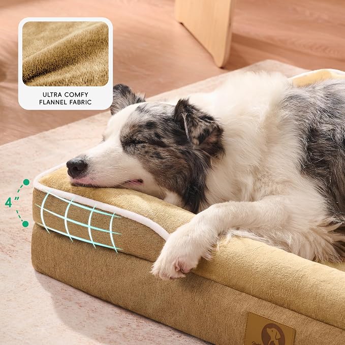 Homemate Dog Bed Large Sized Dog: 42x30 inch Orthopedic Large Dogs Bed XL - Image 5