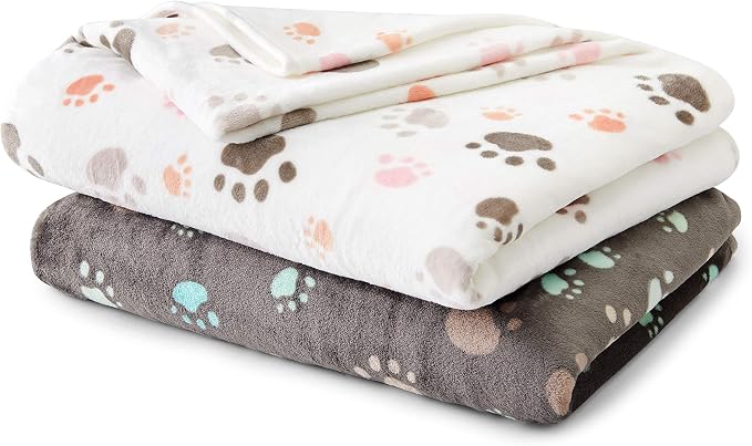 Allisandro 350 GSM-Super Soft and Premium Fuzzy Flannel Fleece Pet Dog Blanket - Image 7