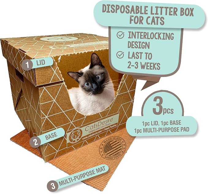 Cats Desire Litter Box by CatsDesire