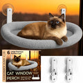 Cat Window Perch – Strong 6 Suction Cup Foldable Cat Hammock Bed by Unknown