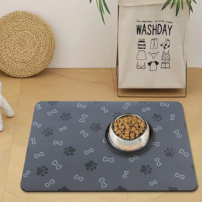 Pet Cat Dog Food Mat Non Slip Mat - Image 2