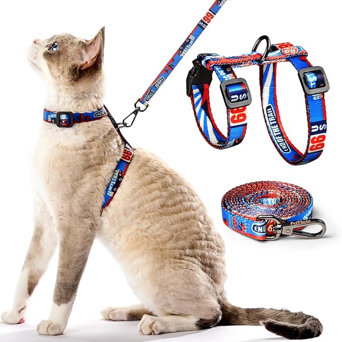 Cat Harness and Leash Set by PetThem