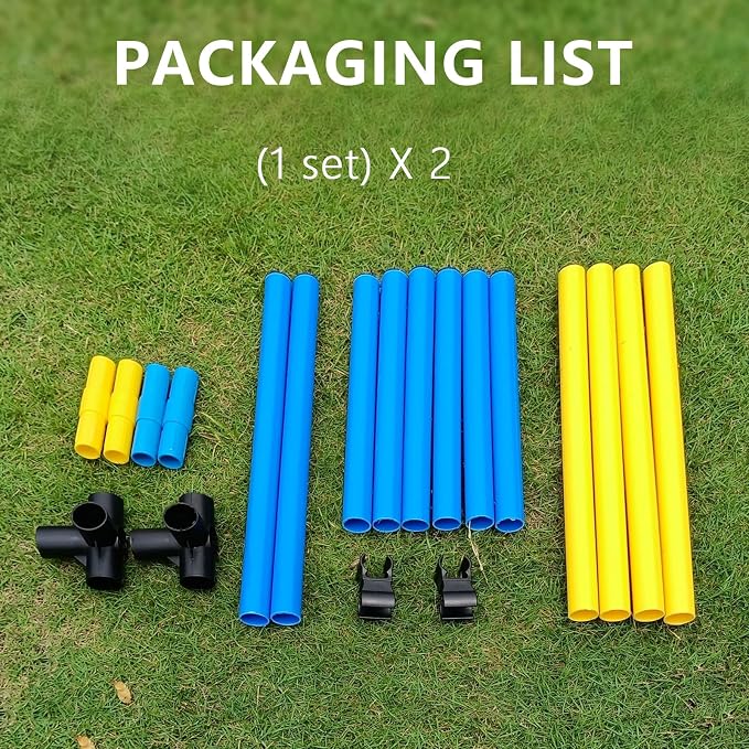 Dog Agility Hurdle Training Set, 2-Sets Jump Bar Equipment - Image 9