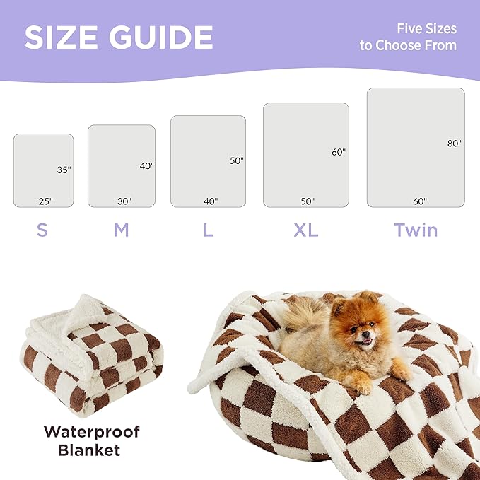 LE SURE Waterproof Dog Blanket for Large Dogs - Image 6