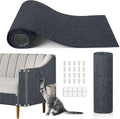 Cat Scratch Mat, 118.5"x15.9" Trimmable Self-Adhesive Cats Scratch Carpet by Unknown
