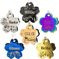 Personalized Dog Tag with 5 Lines of Custom Deep Engraved Durable Stainless by PetANTastic