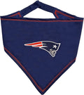 Pets First NFL New England Patriots TIE Bandana, Large/X-Large. Dog Bandana by PETSFIRST
