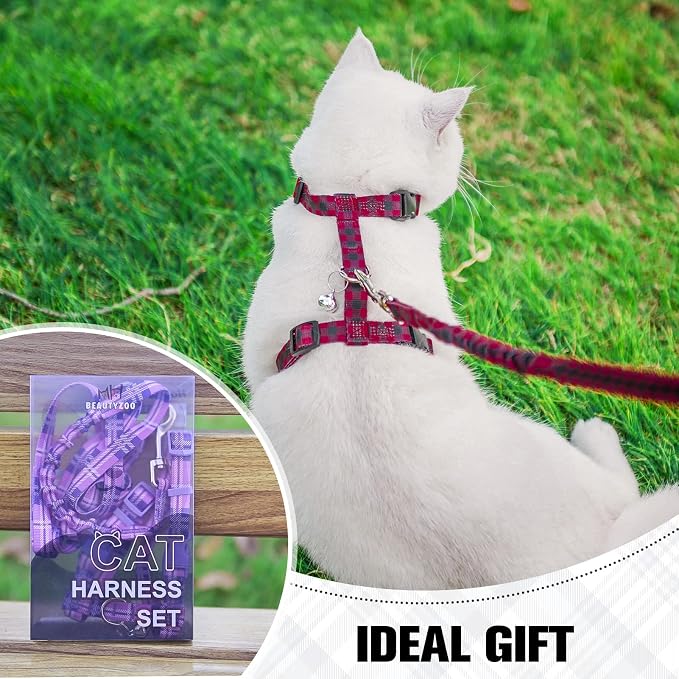 BEAUTYZOO Cat Harness and Leash Set Escape Proof - Image 2