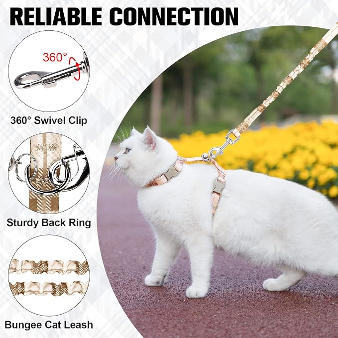 BEAUTYZOO Cat Harness and Leash Set Escape Proof - Image 4