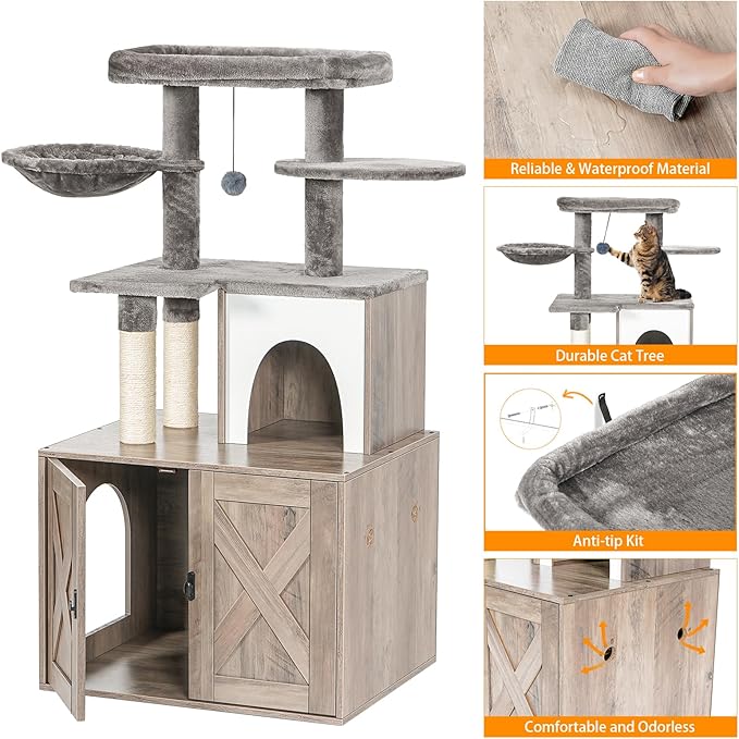 Snughome Cat Litter Box Enclosure - Image 6