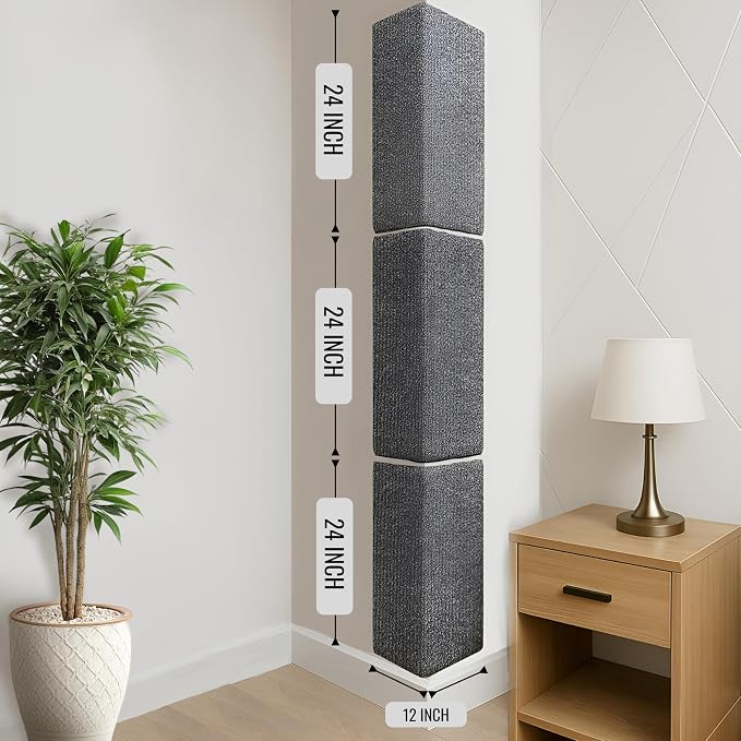 Wall Cat Scratcher & Corner Cat Scratcher – Indoor Scratching Post - Image 8