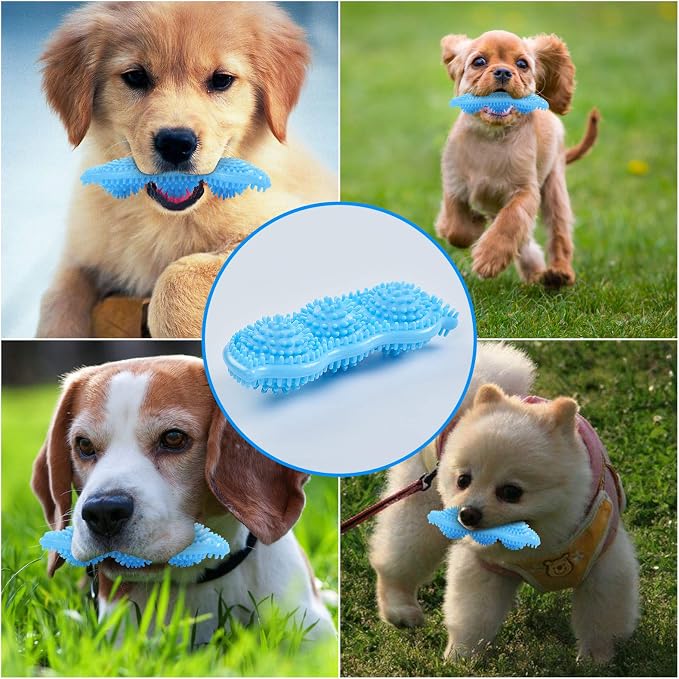 Hurray 3 Pack Puppy Chew Toys for Teething Puppies, Puppy Teething Toys - Image 5