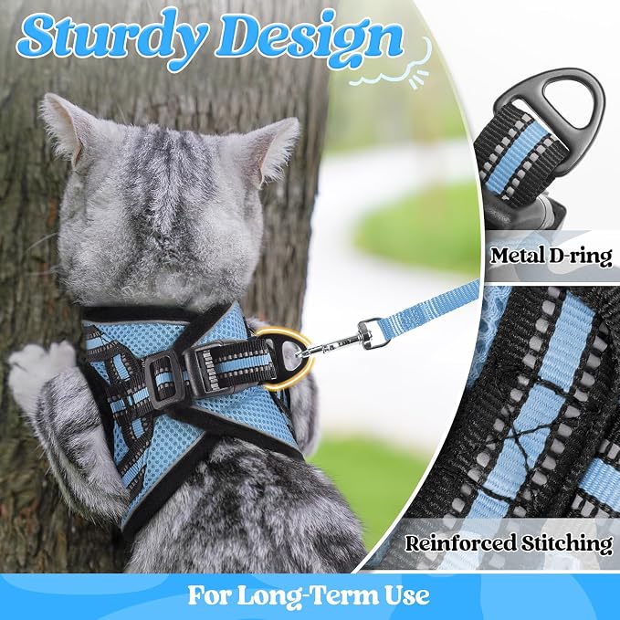 rabbitgoo Cat Harness and Leash Set - Image 5