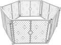 MYPET 6-Panel Paws Petyard, Durable & UV-Resistant Puppy Playpen, by MyPet