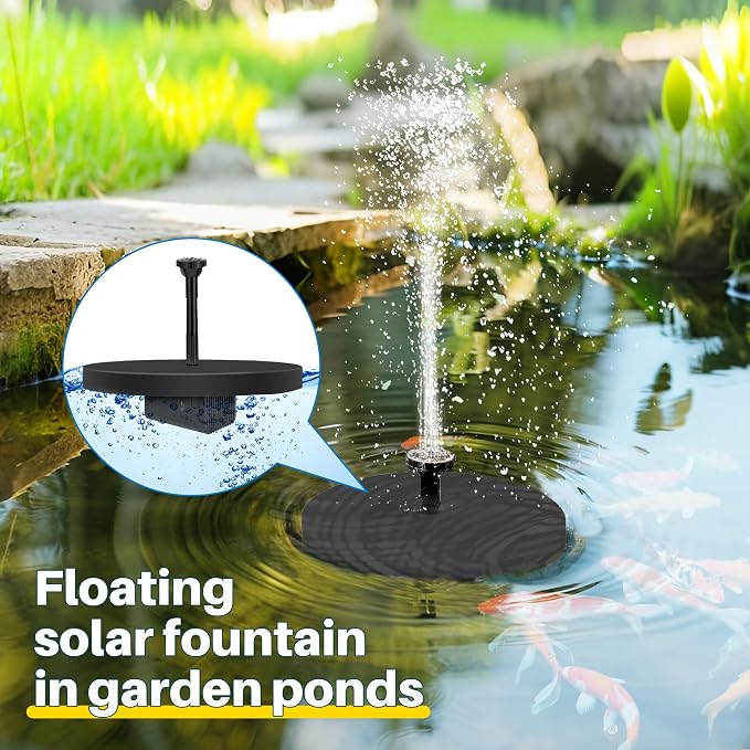 Biling 5.5W Solar Fountain Pump - Image 8