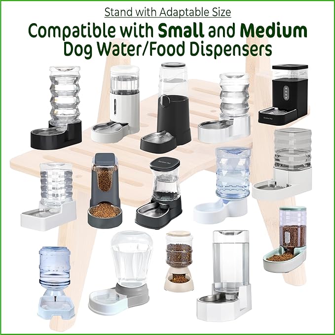 Dog Water Bowl Dispenser Stand - Image 7