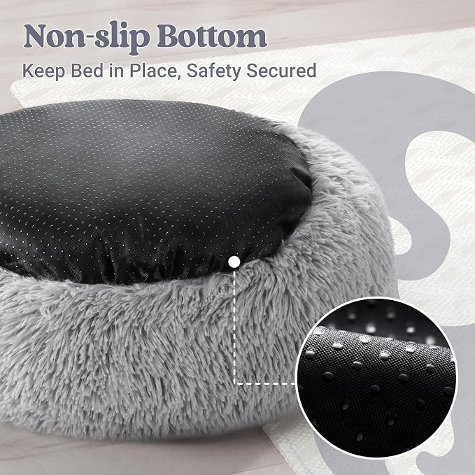 rabbitgoo Calming Dog Bed for Small Medium, 27 inches Pet Bed Machine Washable - Image 7