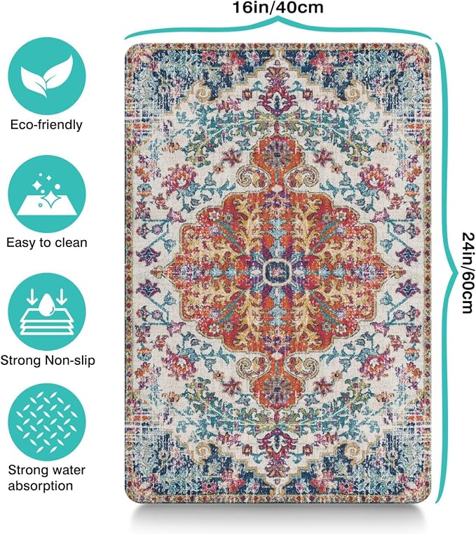 Pet Feeding Mat for Floors Waterproof Dog Mat for Food and Water Absorbent - Image 5