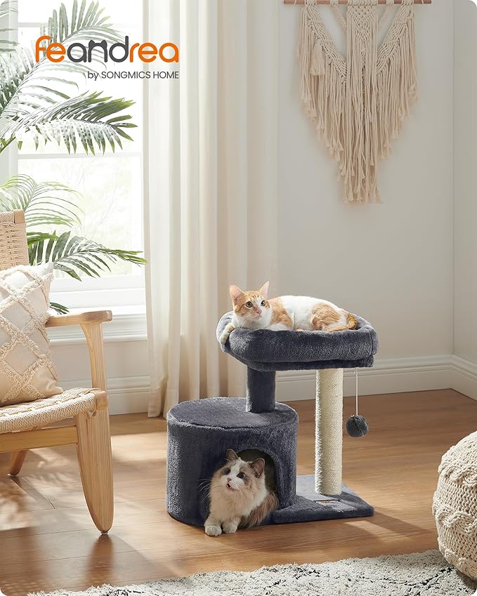 Feandrea Cat Tree, Small Cat Tower - Image 2
