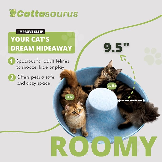 Cattasaurus Peekaboo Cat Cave Donut - Image 6