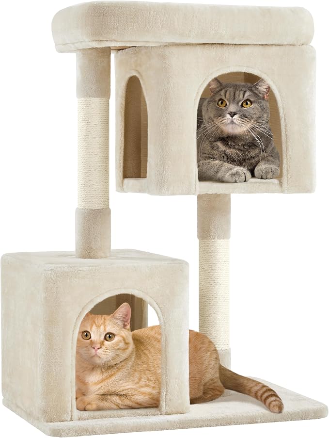 Yaheetech Cat Tree, 33.5in Cat Tower by Yaheetech