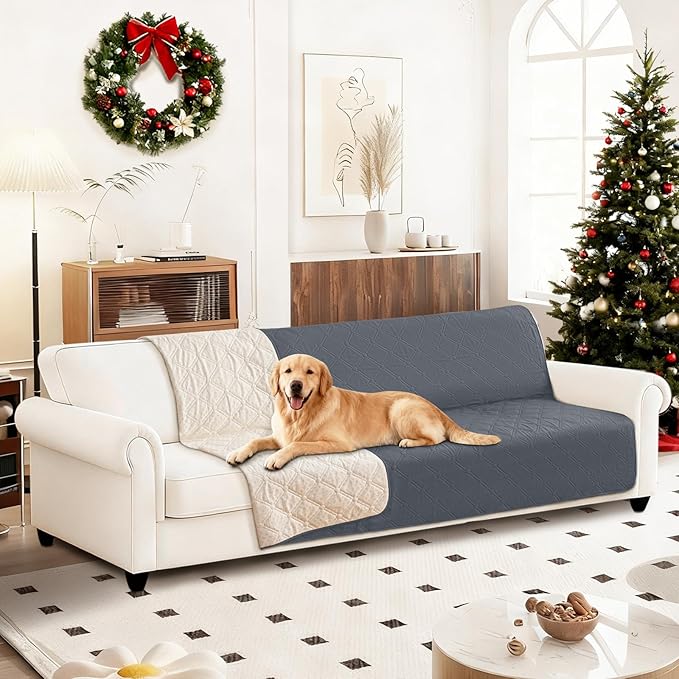 Waterproof Couch Covers for Pets, Waterproof Dog Bed Cover, Anti-Slip Soft Dog - Image 8