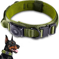 2025 Upgrade Waterproof AirTag Dog Collar, Military Tactical Dog Collar by ODOKELE