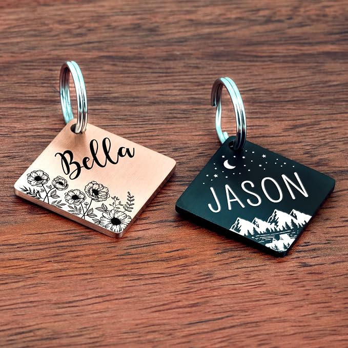 Ultra Joys Personalized Dog & Cat ID Tags - Image 2