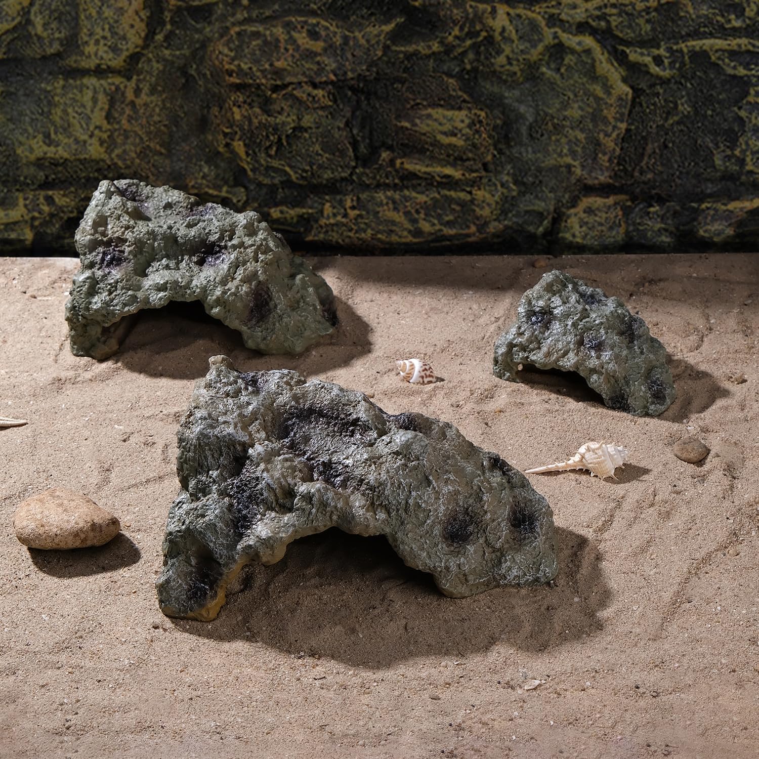 IBWell Small Resin Leopard Gecko Reptile Hide - GlobalHabitat Supply