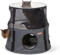 K&H Pet Products Kitty Tower Classy Gray 2 Story by KHPetProducts