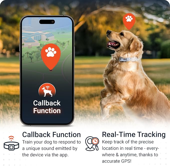 PAJ GPS Dog Tracker - 4G Real-Time Tracking & Runaway Alerts - Waterproof - Image 2