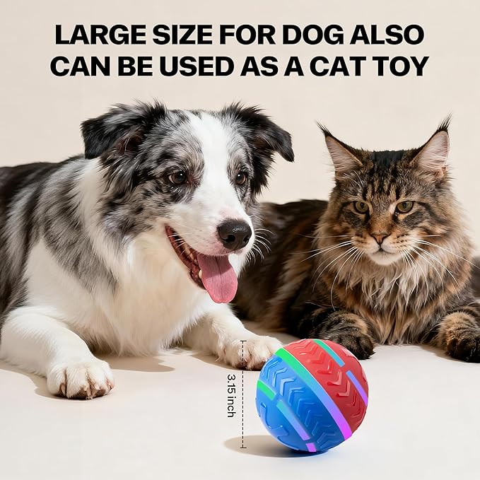 Pet Prime Interactive Dog Ball Toy Automatic Active Rolling Ball - Image 6