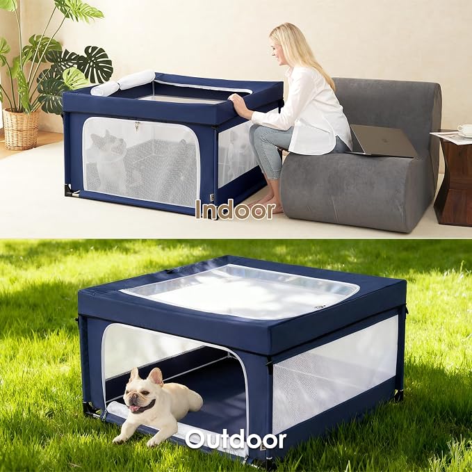 EHEYCIGA 42x42x26 Inches Puppy Playpen - Image 7