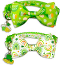 2 Pack St. Patrick's Day Cat Collars by Miiemiu