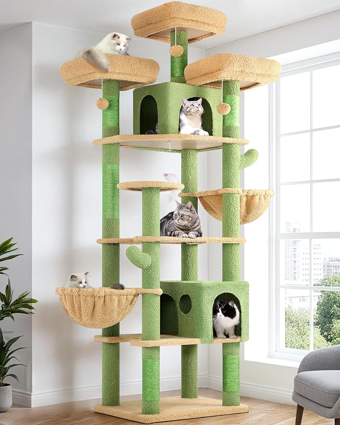 Globlazer Cactus Cat Trees and Towers by Globlazer