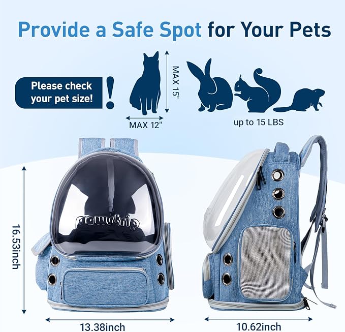 Pawstrip Cat Backpack Carrier - Image 5