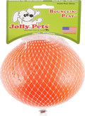 Jolly Pets Bounce-n-Play Dog Toy Ball, 4.5 Inches/Small, Model Number: 2545 OR by JollyPets
