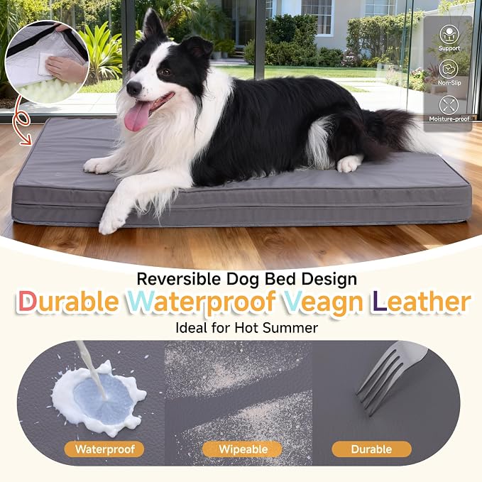 Waterproof Dog Bed for Crate - Image 4