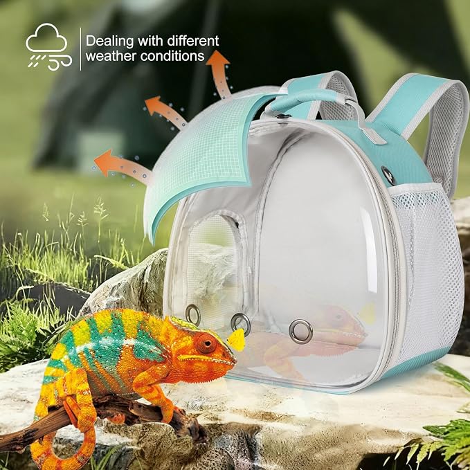 Guinea Pig Backpack Carrier, Bearded Dragon Carrier Backpack - Image 4