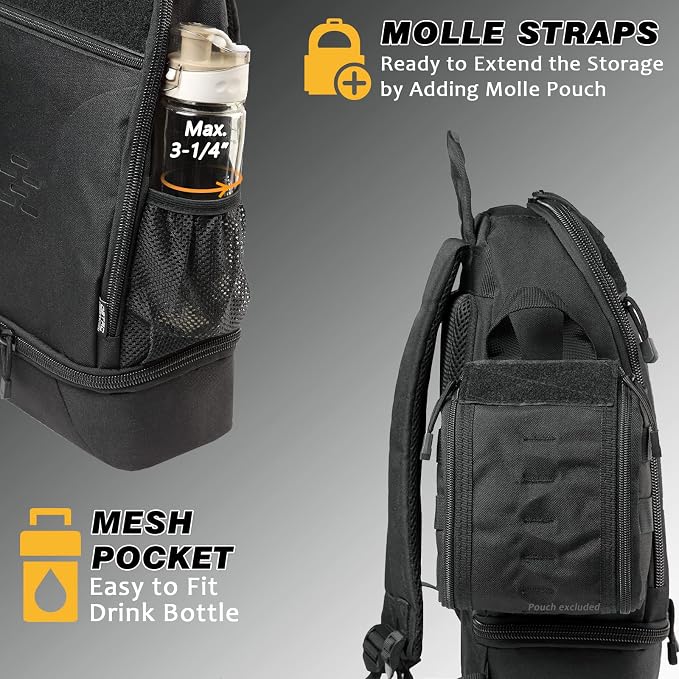 DBTAC Tactical Pet Backpack for Small Dogs & Cats - Image 3