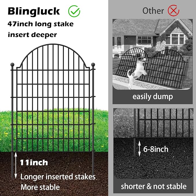 5 Panels Decorative Garden Fencing - Image 3